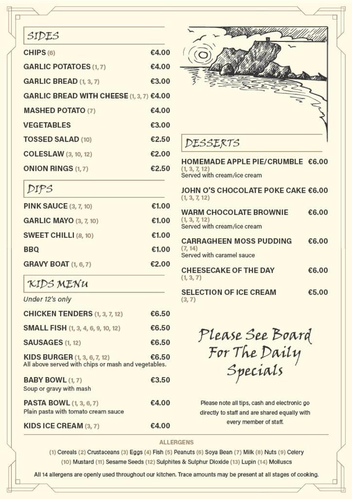 John Eoinin'S Bar And Accommodation 글렌콜럼브킬 외부 사진